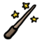 Wand - Starter weapon in Brotato